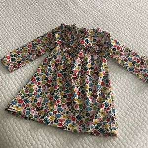 Baby Boden Floral Dress with ruffles